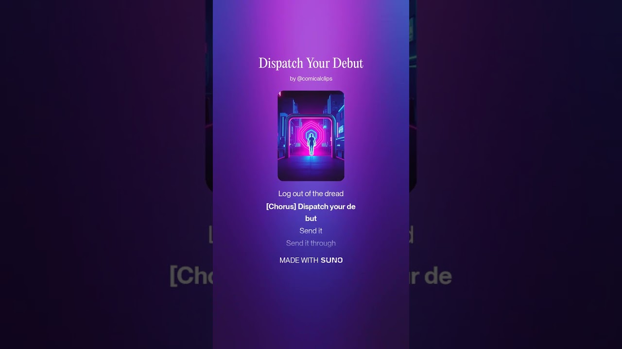 Dispatch Your Debut — Sounds, Songs & Frequencies | Official Audio / Suno Exclusive #music