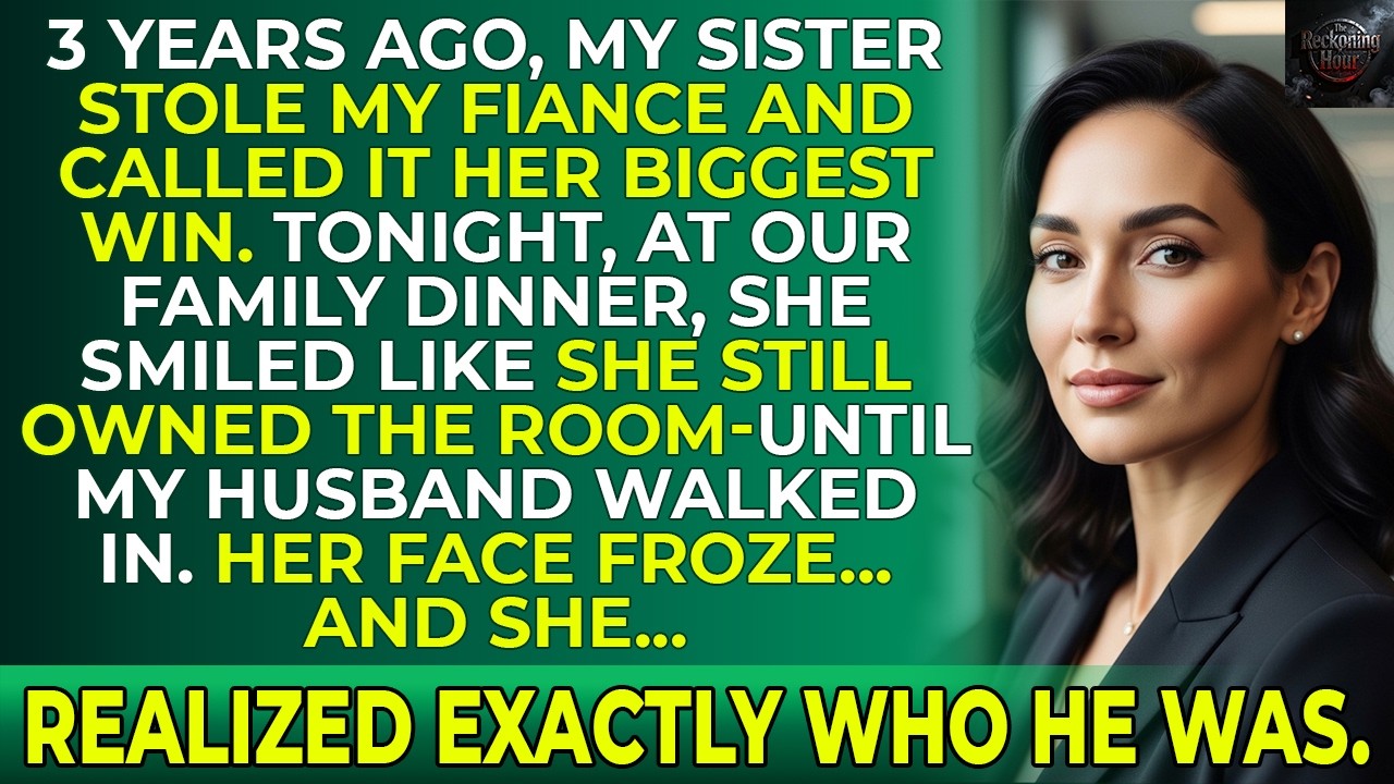 My Sister Stole My Fiancé — Years Later, My Husband Walked In… And Her Smile Vanished...