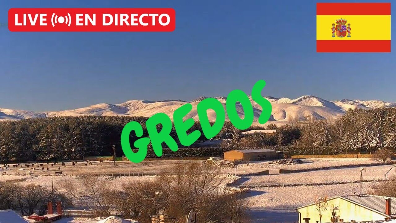 🔴 LIVE WEBCAM | Sierra de Gredos - Gredos Mountains, Spain 🇪🇸