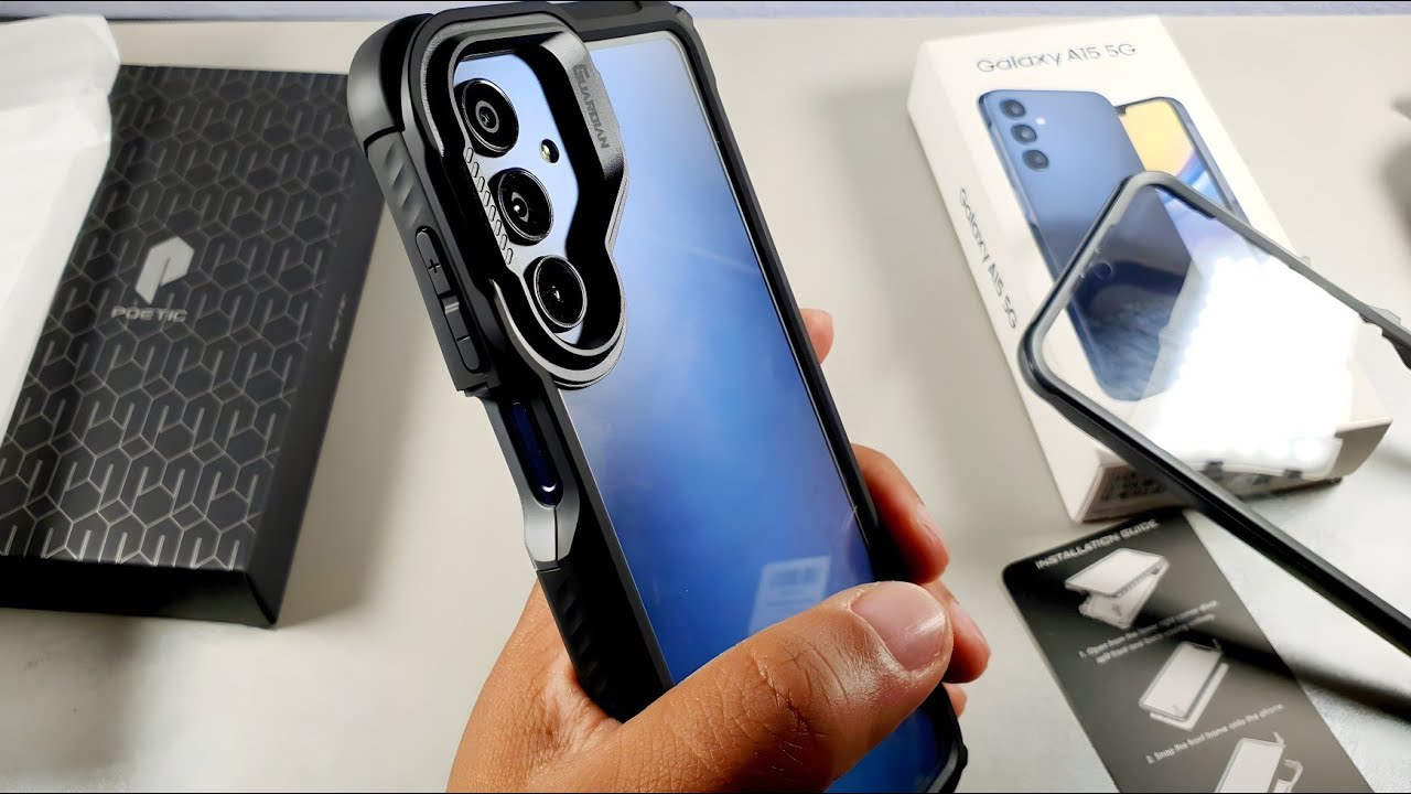 The Best Cases for Your Samsung Galaxy A15 5G! Poetic Revolution and Guardian Case review