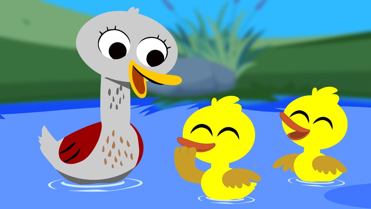 Five Little ducks went haunted place | five little ducks | Kids Song