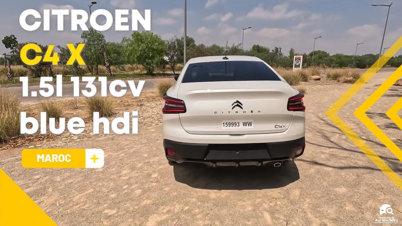 Nouvelle CITRO&Euml;N C4X - descriptif et essai au Maroc