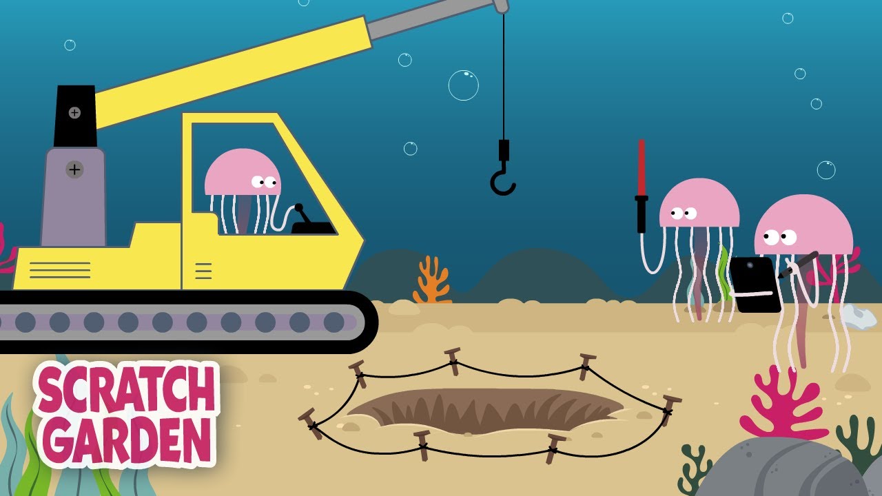 There's a Hole in the Bottom of the Sea | Scratch Garden