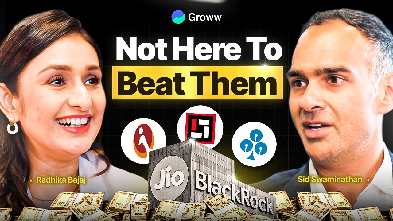 Mutual Funds can cross ₹200 trn in 5 yrs, want to grow along | Thrive by Groww ft. Jio BlackRock CEO