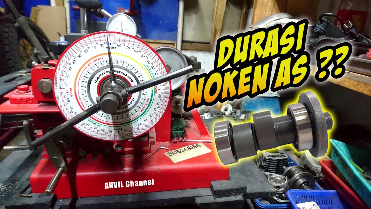 Cara Hitung Durasi Noken As motor di Mesin Bubut - #AnvilChannel
