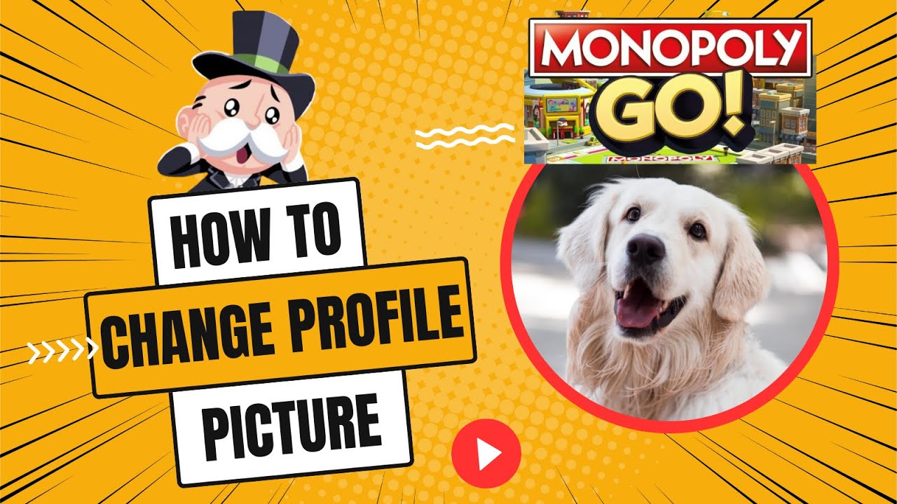 how to change monopoly go profile picture