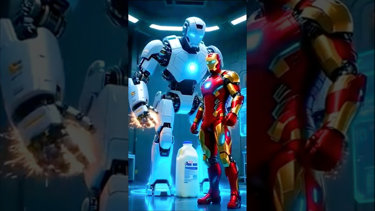 A milking robot has been created by the ironman