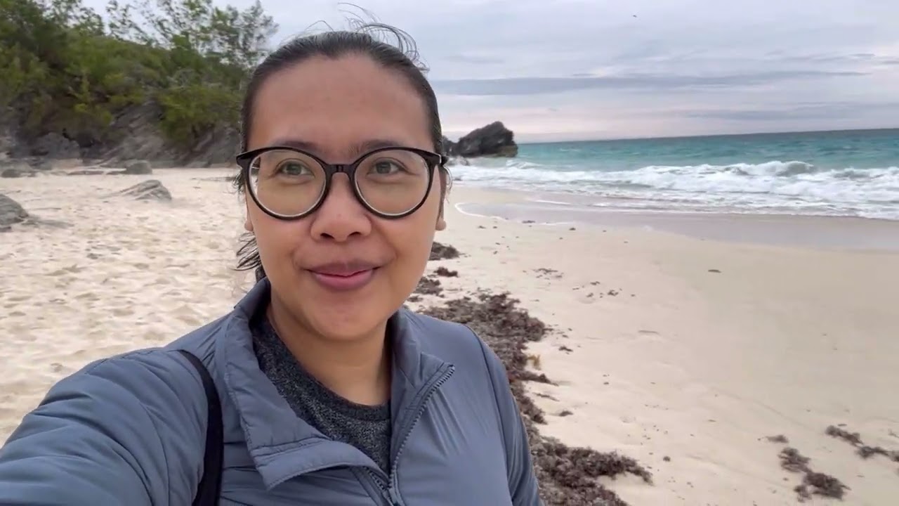 I Walked along the trail from Horseshoe Bay to Warwick Long Bay | Bermuda Vlog