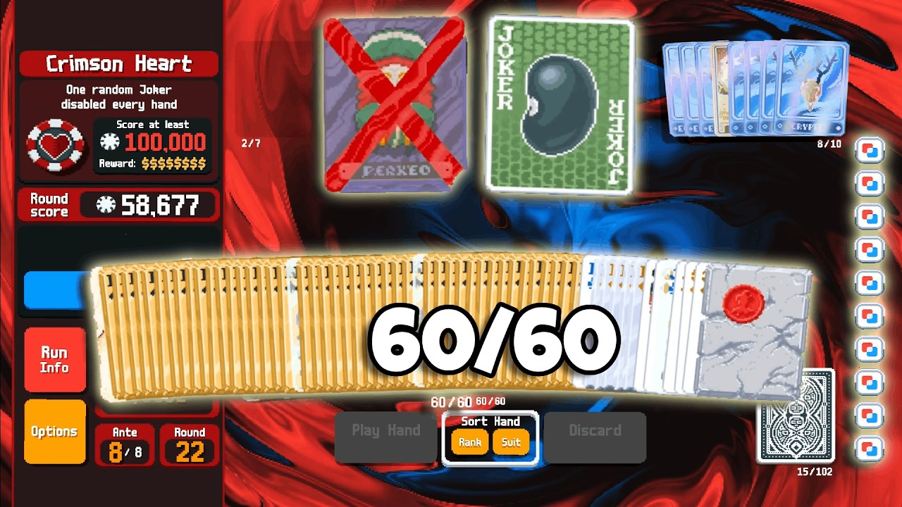 Balatro Bean Bug Extreme (Hand Size Glitch) | Part 2