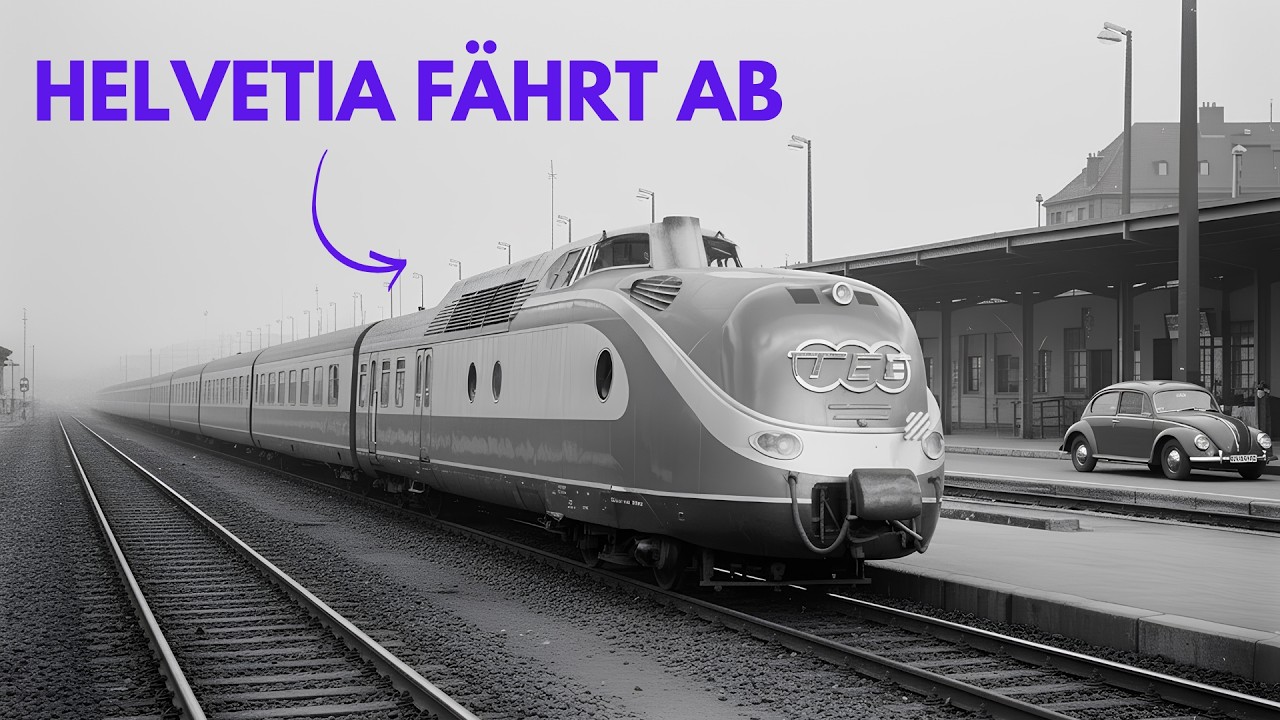 Der Dieseltriebwagen, der das deutsche Autobahnsystem herausforderte