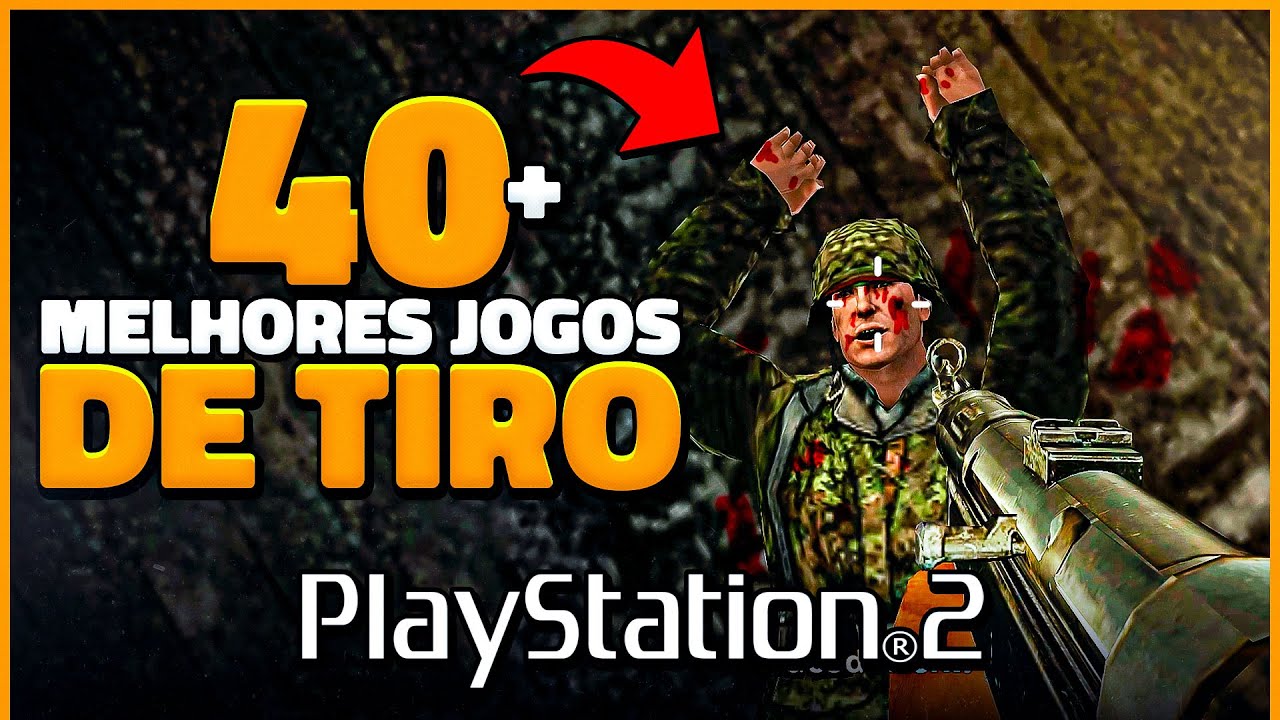 40 MELHORES JOGOS DE TIRO DO PS2 que VOCÊ PRECISA JOGAR em 2025!