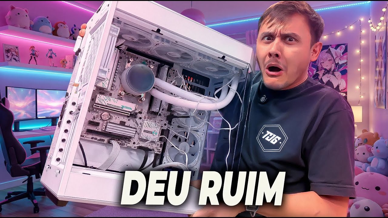 Menina tentou montar o PC sozinha… e deu ruim 💩