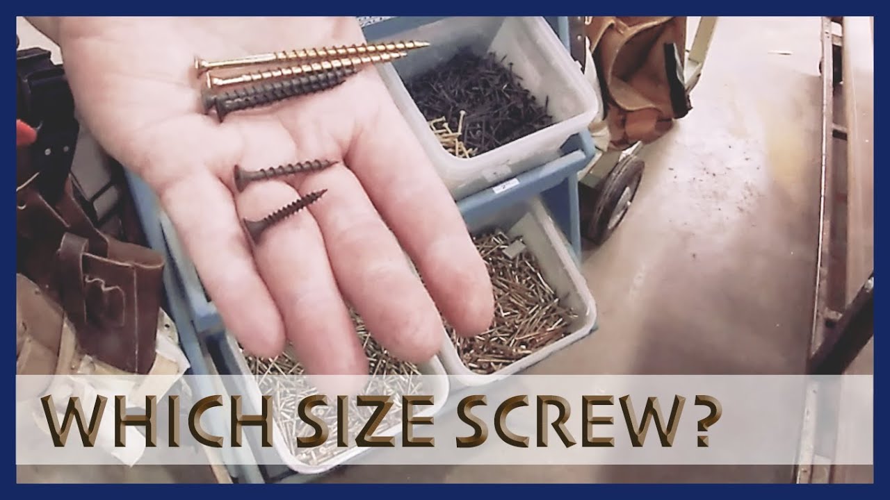 What Size Screw? Choosing the Right Length of Screw