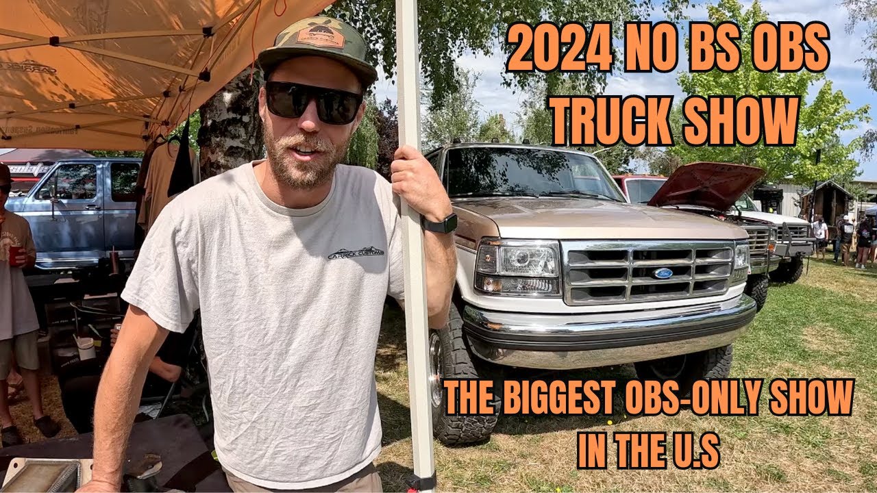The LARGEST OBS Ford Truck Show In The Country!