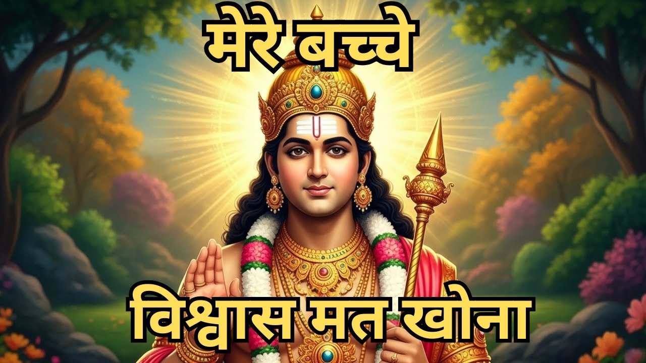 मेरे बच्चे विश्वास मत खोना। #ayodhyaramkipaidi #ramayan