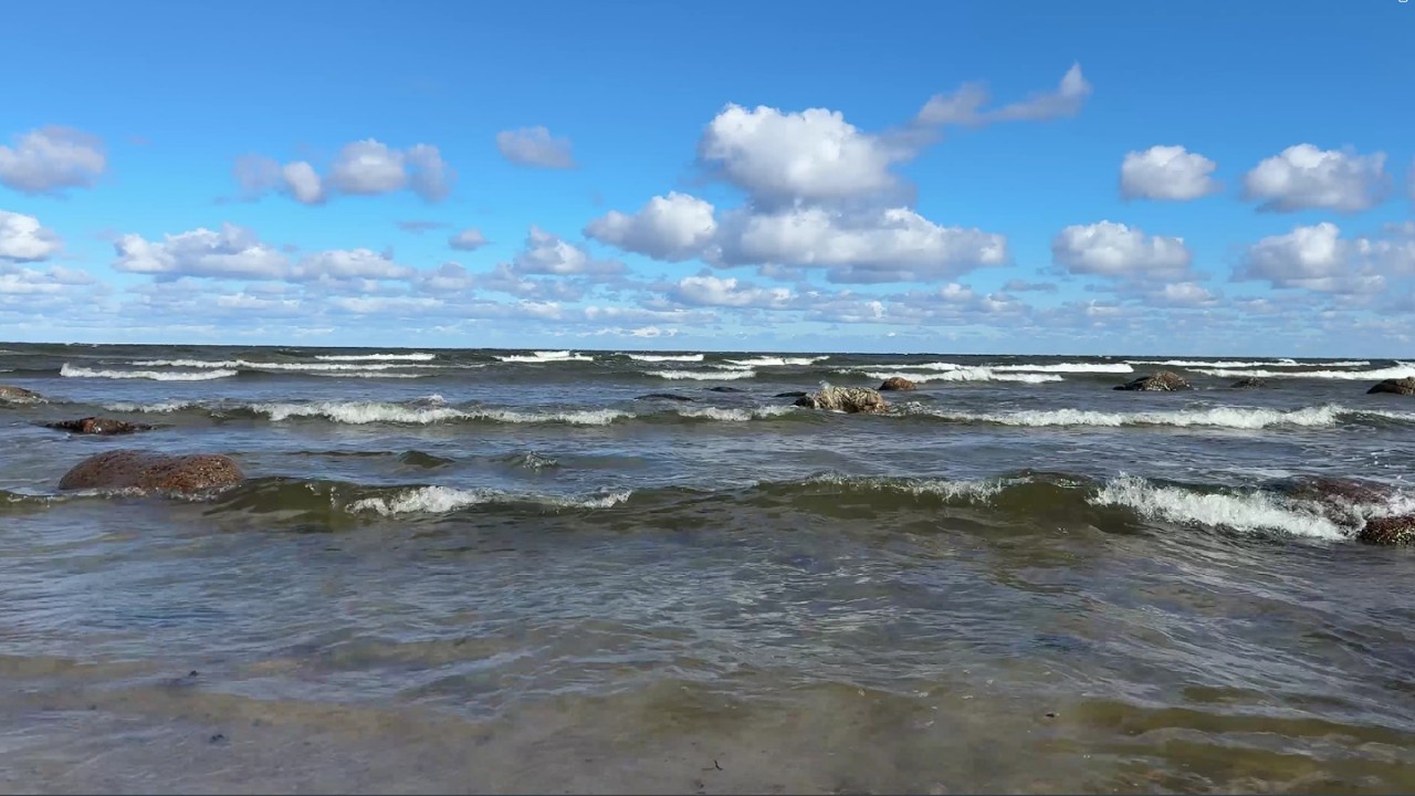 12 Hours Relaxing Ocean Waves, Calm Sea Sounds for Sleep, Study & Stress Relief, Nature Ambience, 4K
