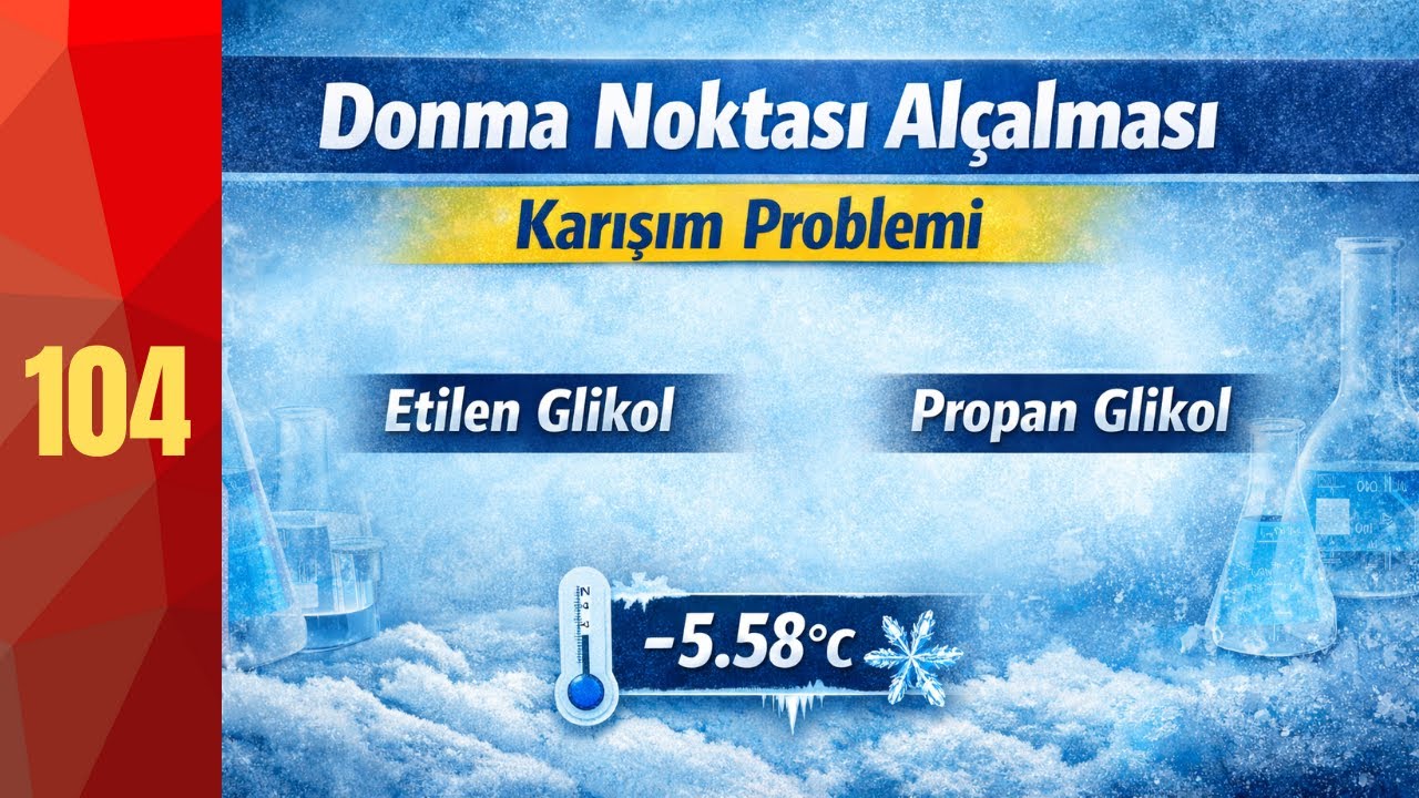 104-Donma Noktası Alçalması |   Etilen VE Propan Glikol KarışımI | GENEL KİMYA | AP KİMYA | IB KİMYA