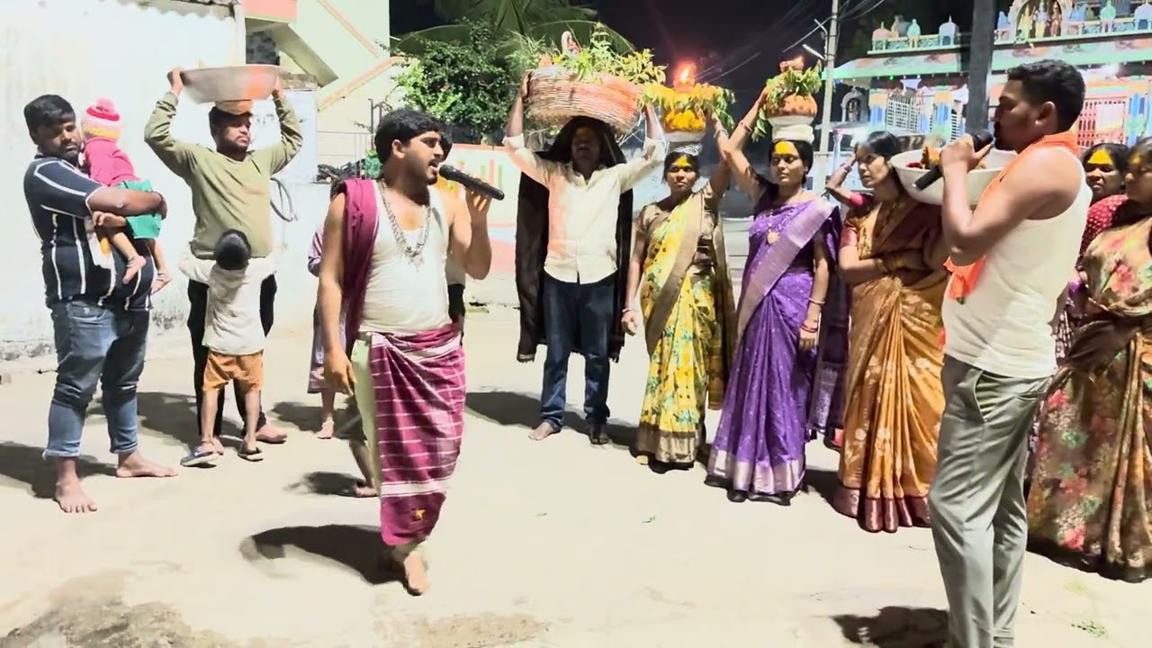 ✴️🔱గుంతపెల్లి లో శ్రీ రేణుక ఎల్లమ్మ తల్లి గంగా జెల్ది లో ఎల్లమ్మ ఒగ్గు కథ ఒగ్గు సాయి(7731046379)✴️🔱