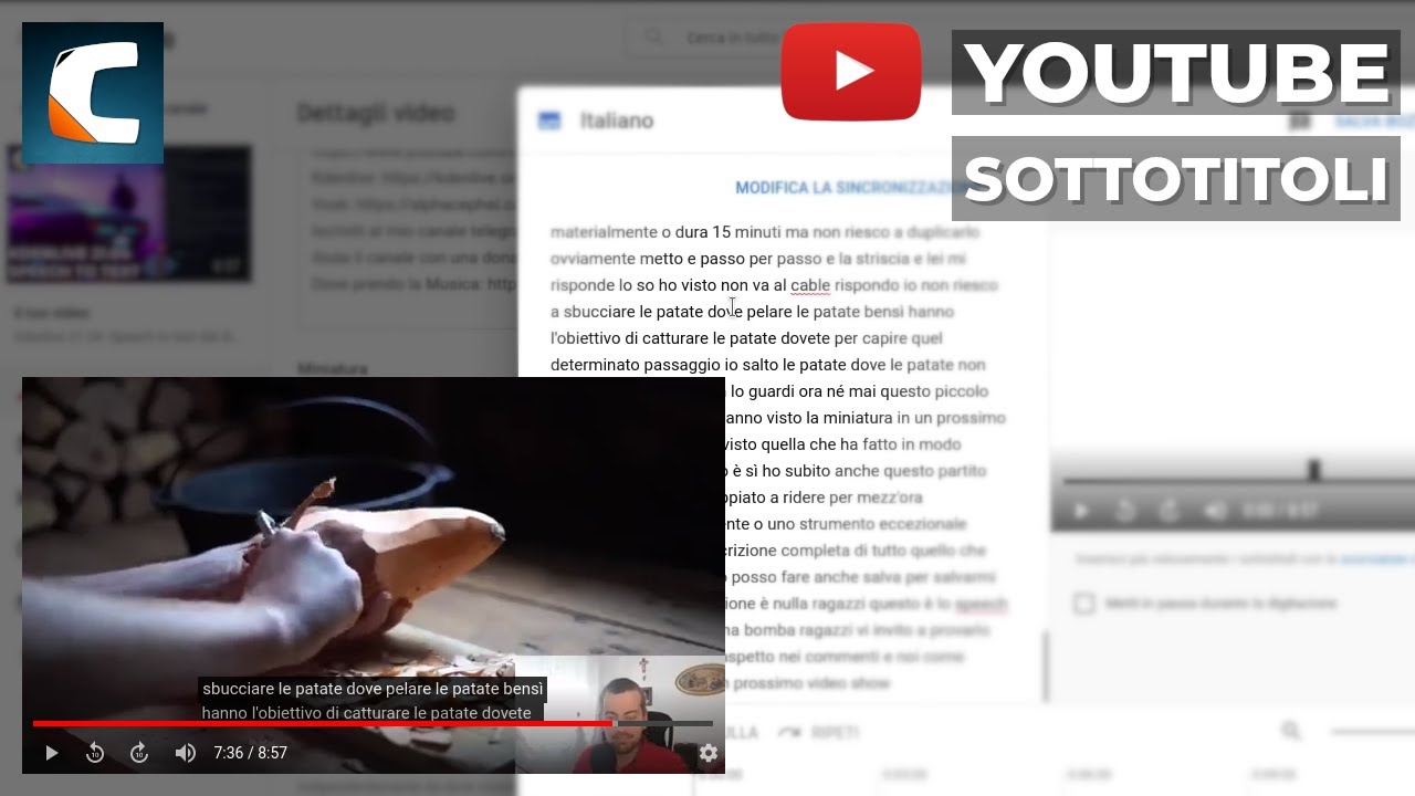 Come si usano i Sottotitoli automatici di YouTube?