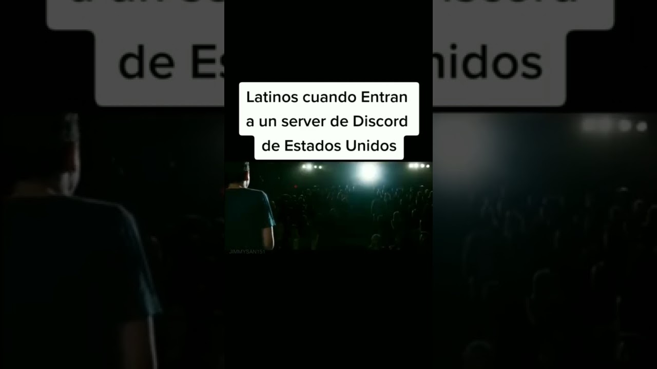 Latinos cuando entran a un server de discord de Estados Unidos