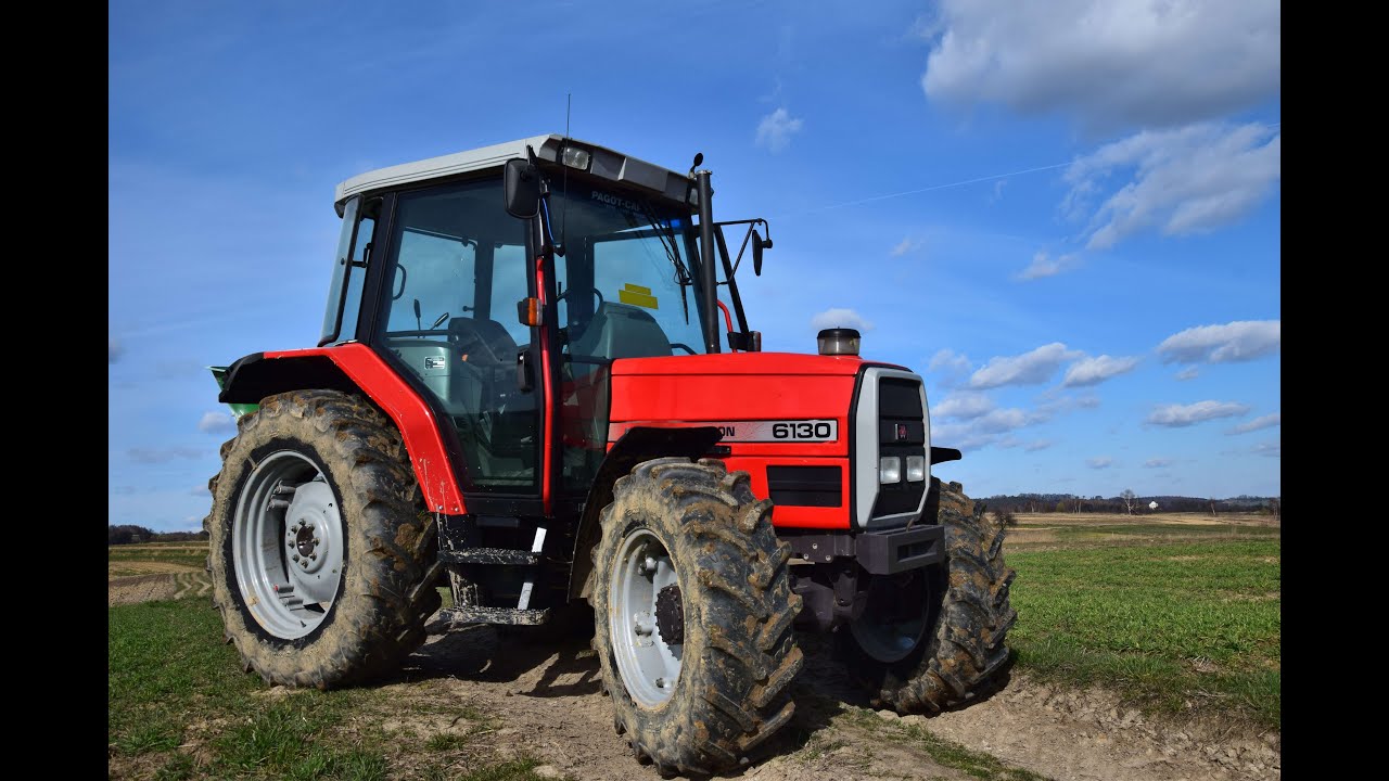 Wiosna 2016 - Nawozy z Massey Ferguson 6130!