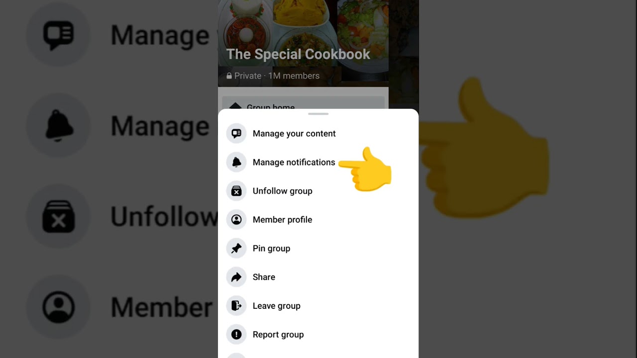How to receive all post notifications from a Facebook group #shorts