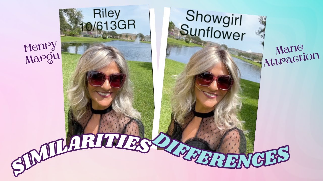 HENRY MARGU RILEY 10/613GR vs MANE ATTRACTION SHOWGIRL SUNFLOWER | WIG SISTER STYLES or WIG TWINS?