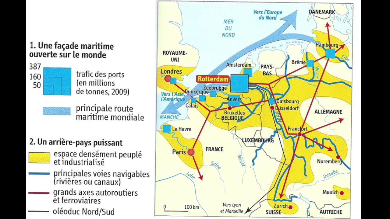 La Northern Range, ouverture maritime de l'Europe
