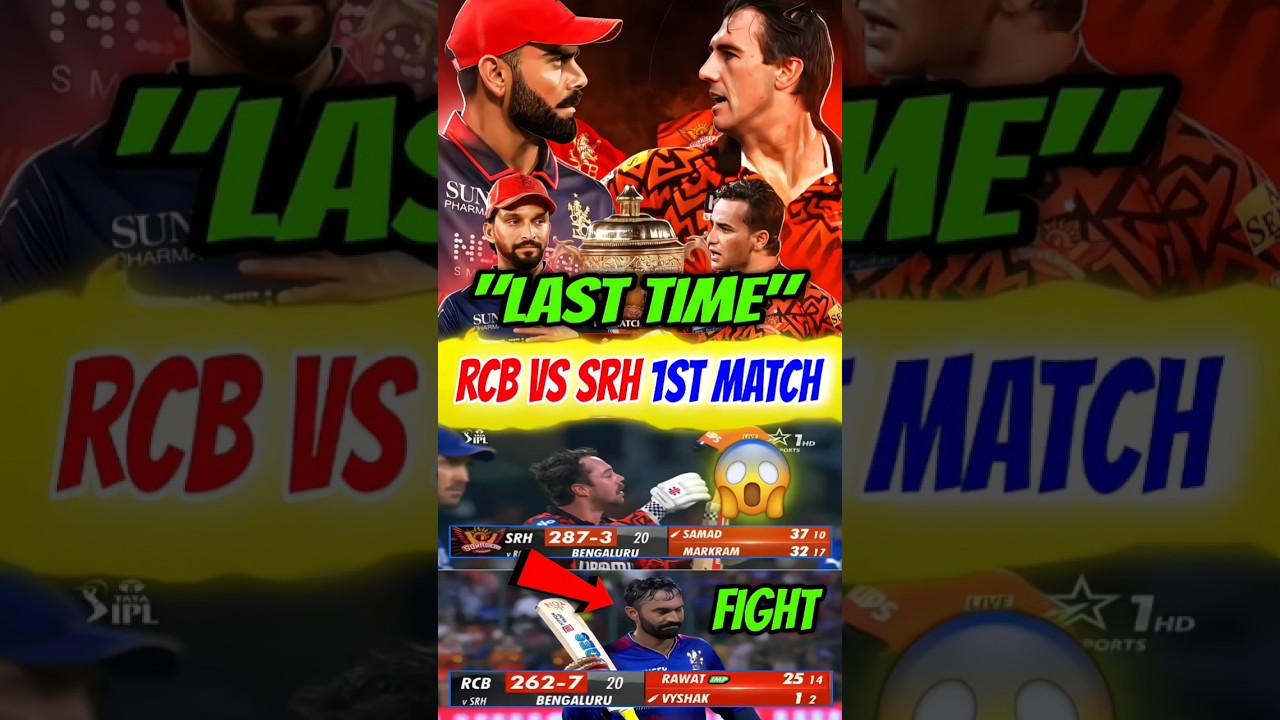 TATA IPL 2026 OPENING MATCH RCB VS SRH🤯