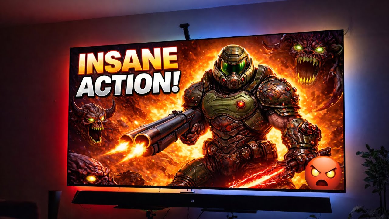 DOOM gameplay | nightmare | 4K HDR OLED PS5 PRO