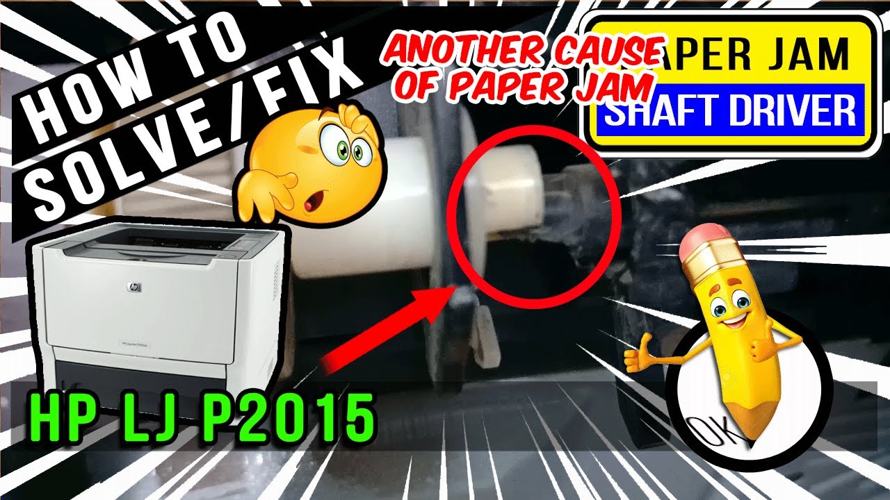 How to Solve Fix Paper Jam Problem | Hp LaserJet P2015
