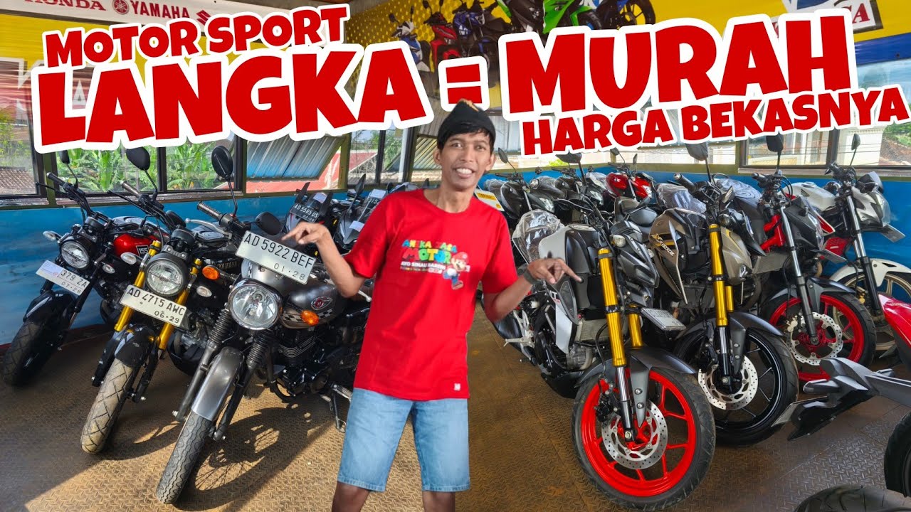 MOTOR SPORT LANGKA, MURAH HARGA BEKASNYA!? motor bekas murah - ANEKA JASA MOTOR SOLO 