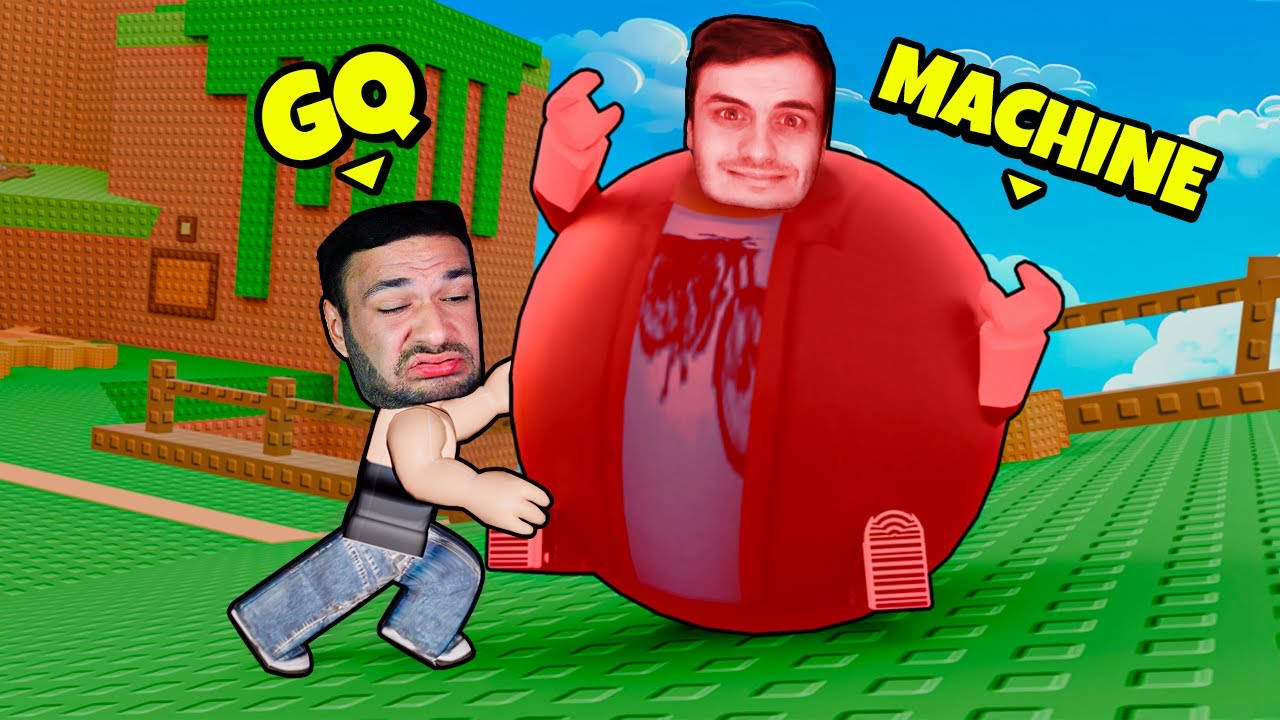 MEU AMIGO VIROU uma BOLA GIGANTE! ft @MACHINEBLOX