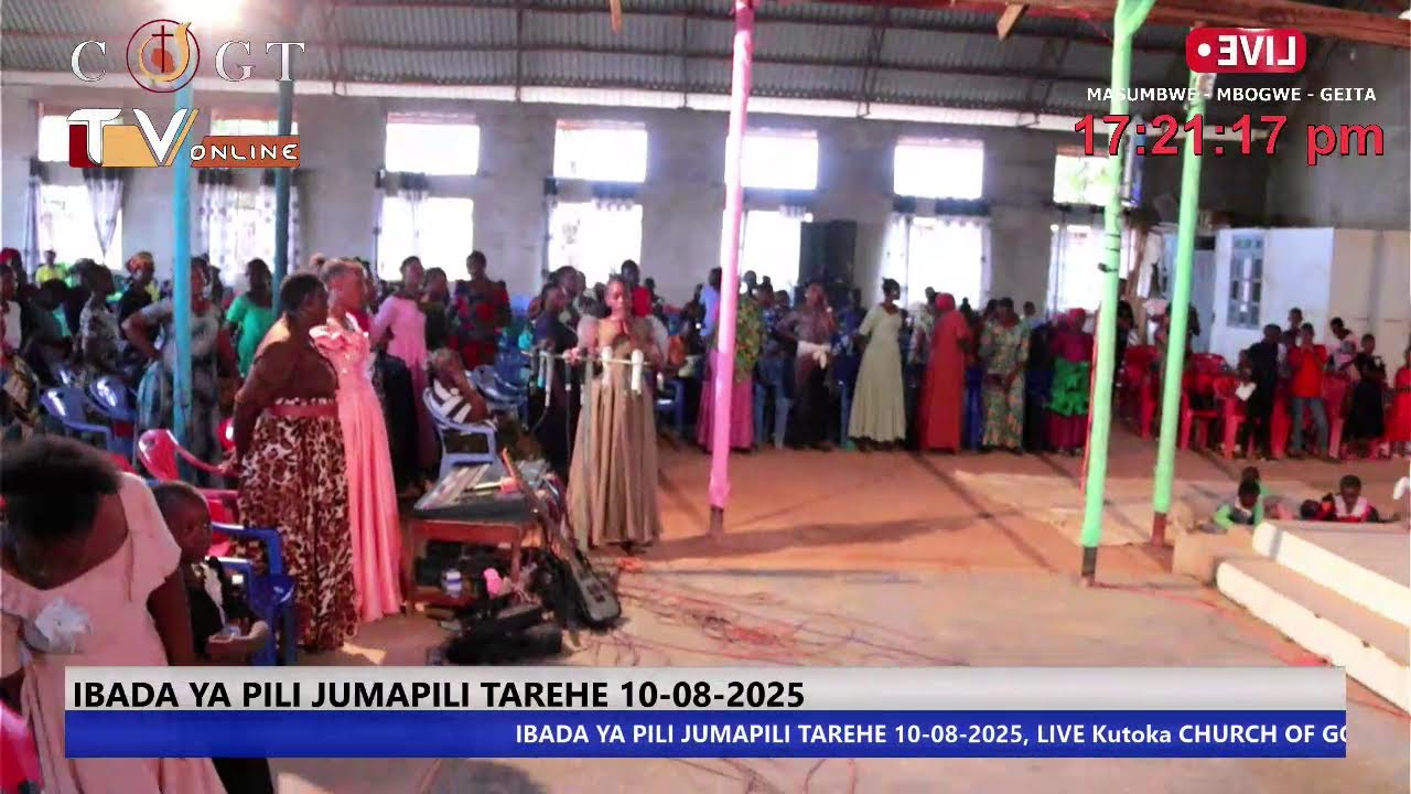IBADA YA PILI JUMAPILI TAREHE 10-08-2025