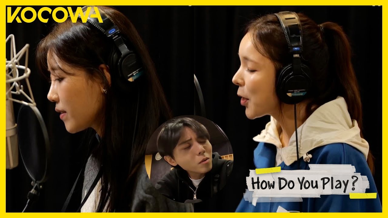 Mi Joo & Jin Joo Record An Emotional Ballad ft. Woo Jae The CEO | How Do You Play EP206 | KOCOWA+