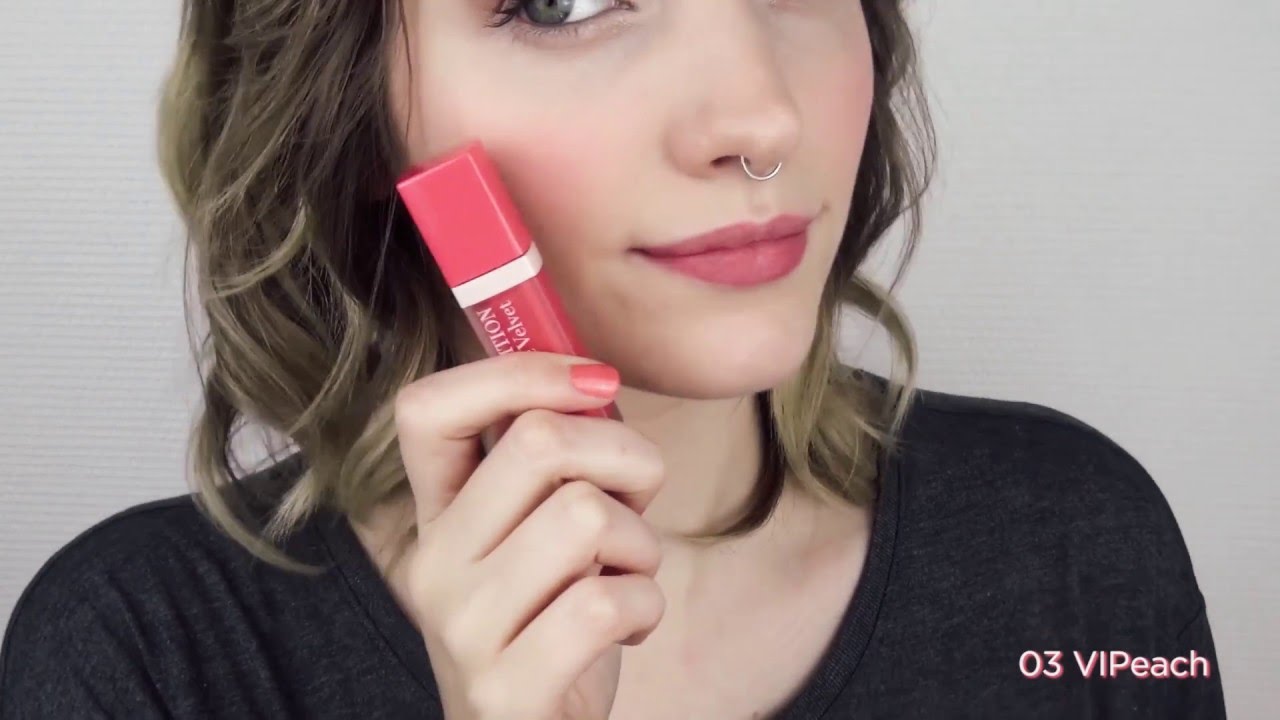 Rouge Edition Souffle de Velvet - pr&eacute;sentation des 8 teintes