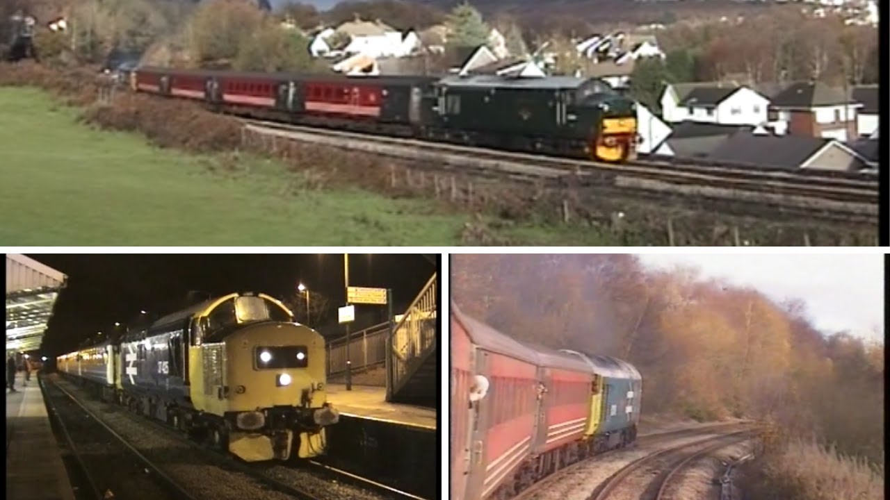 'Diesel Gala' in the Valleys - final runs of loco hauled 2005