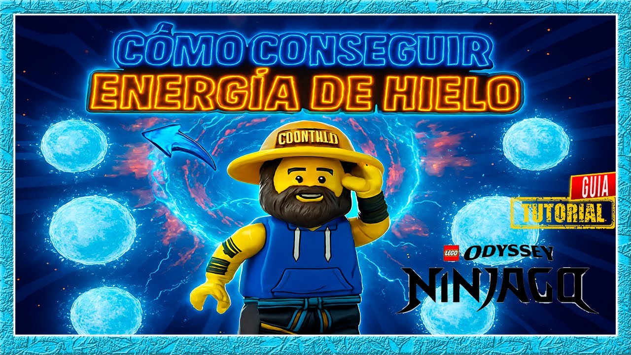 como conseguir energia de hielo🎮| lego fortnite odyssey ninjago gameplay español