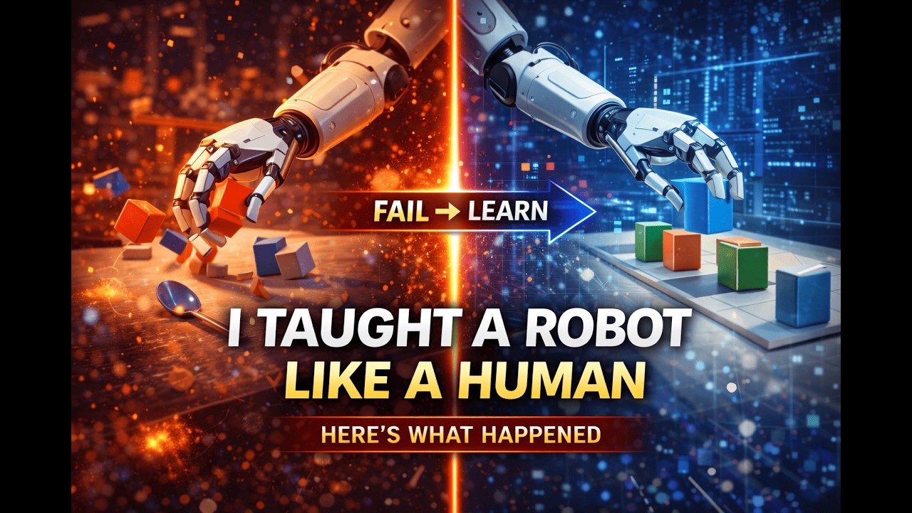 I Built a Robot That Learns Like a Human — Here’s What Happened
