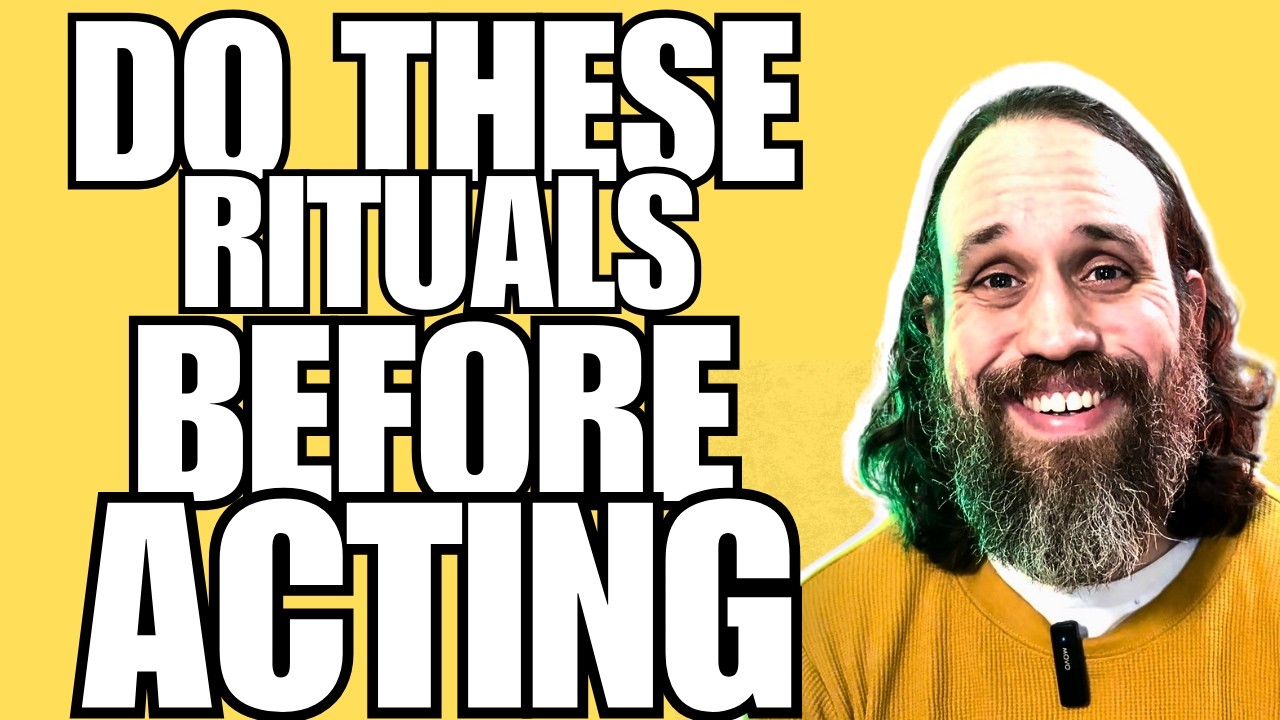 My Weird Yet Powerful Pre‑Audition Rituals | Acting Tips That Work