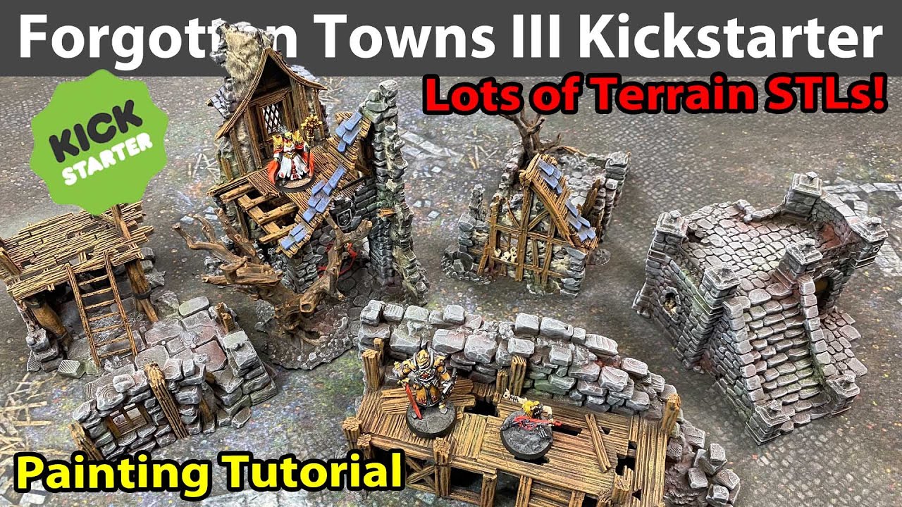 Forgotten Towns III Kickstarter от My Dungeon