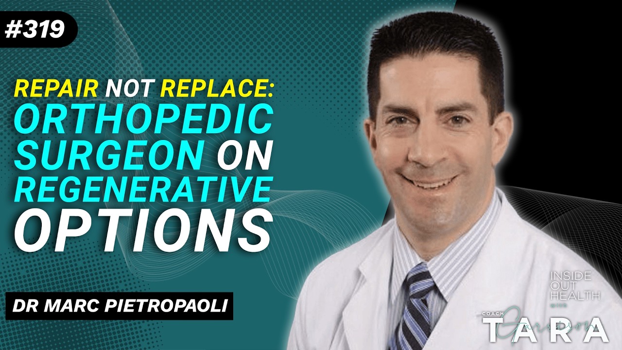 DR MARC PIETROPAOLI Repair Not Replace: Orthopedic Surgeon on Regenerative Options