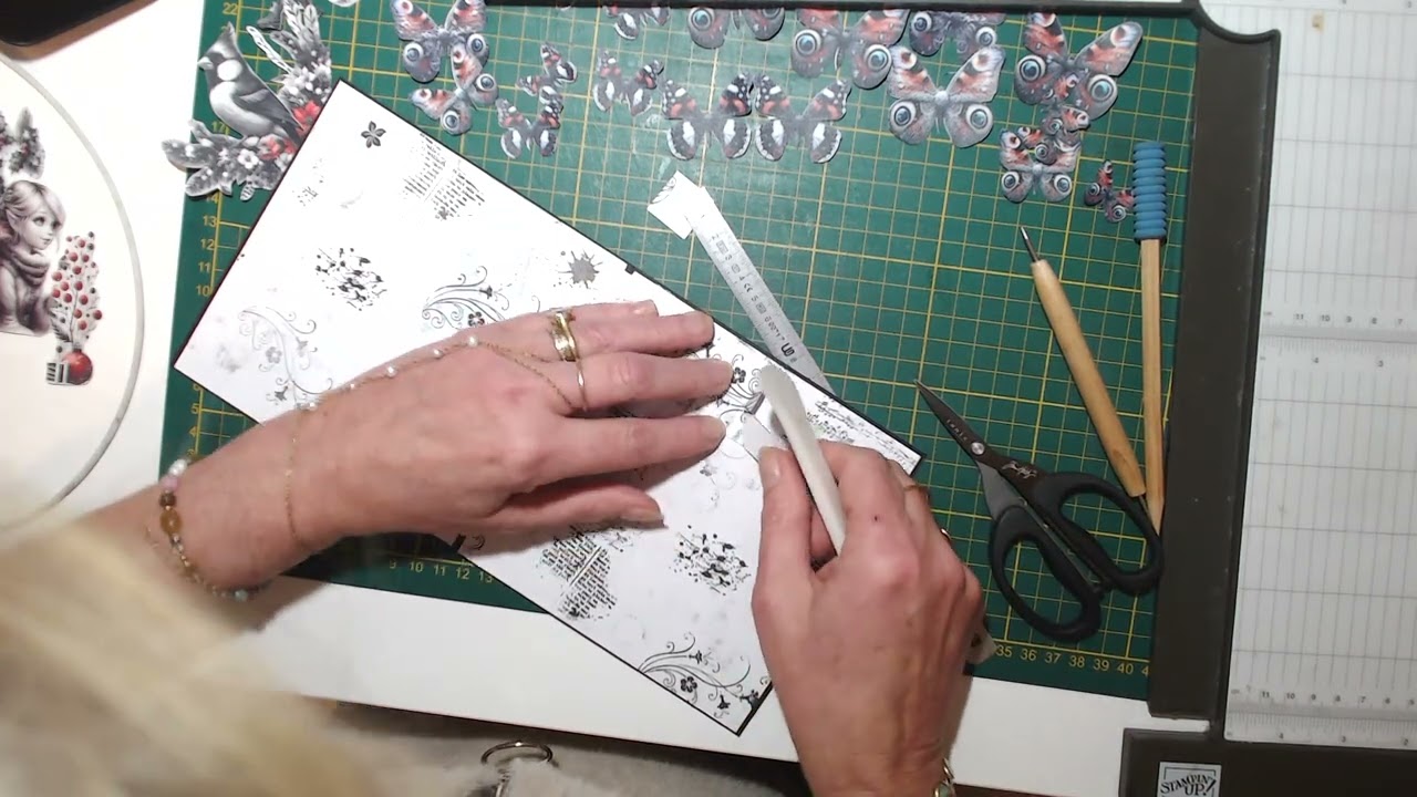 ALBUM#25- L'album avec carte Pop Up-  tuto 4 La carte balançoire