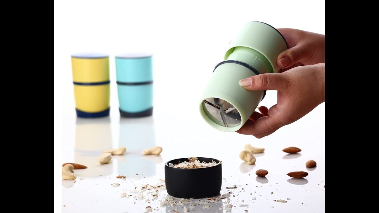 3 in 1 Dry Fruit and Paper Mill Grinder Slicer, Chocolate Cutter and Butter Slicer | Amazon | unikzz