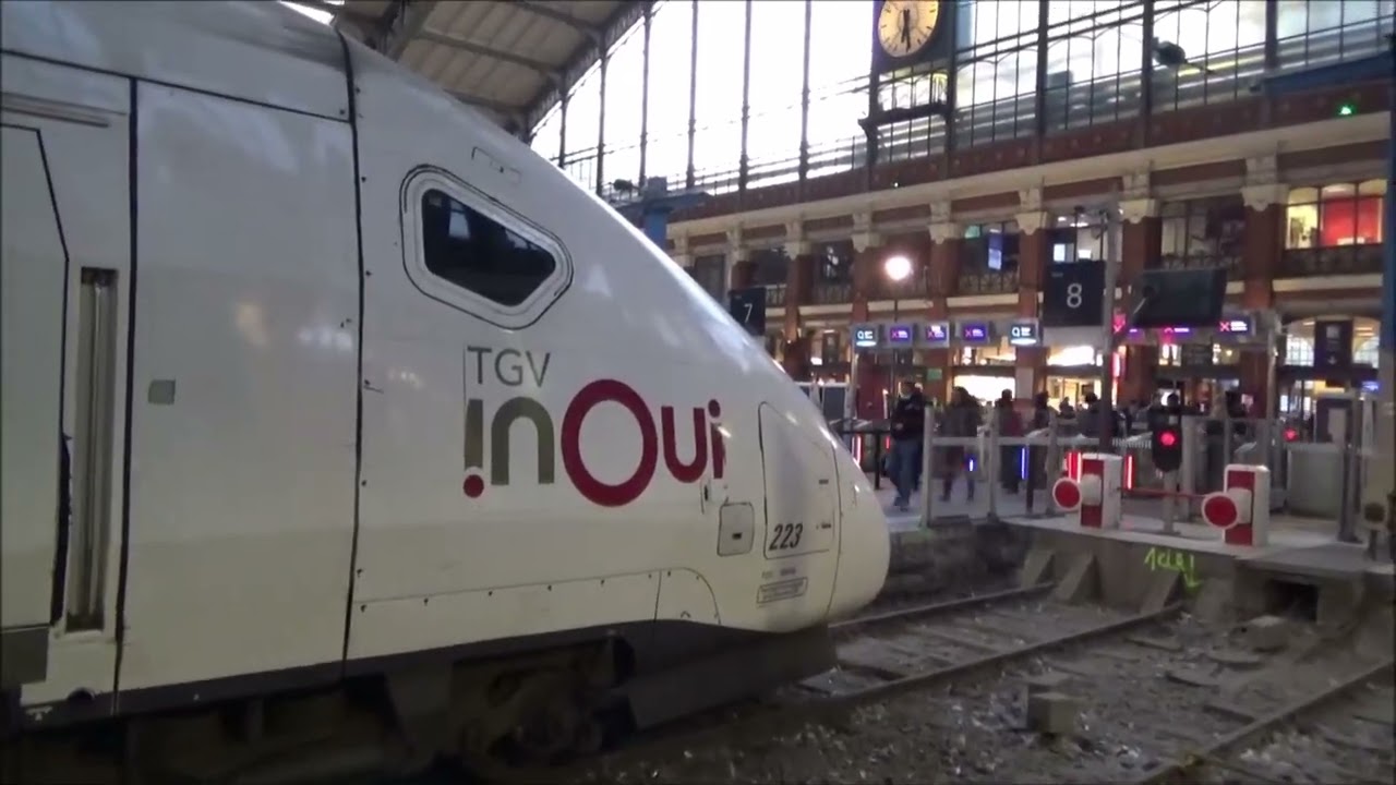 Vidéo à découvrir de la gare mythique Lille Flandres.(Lille 2023)
