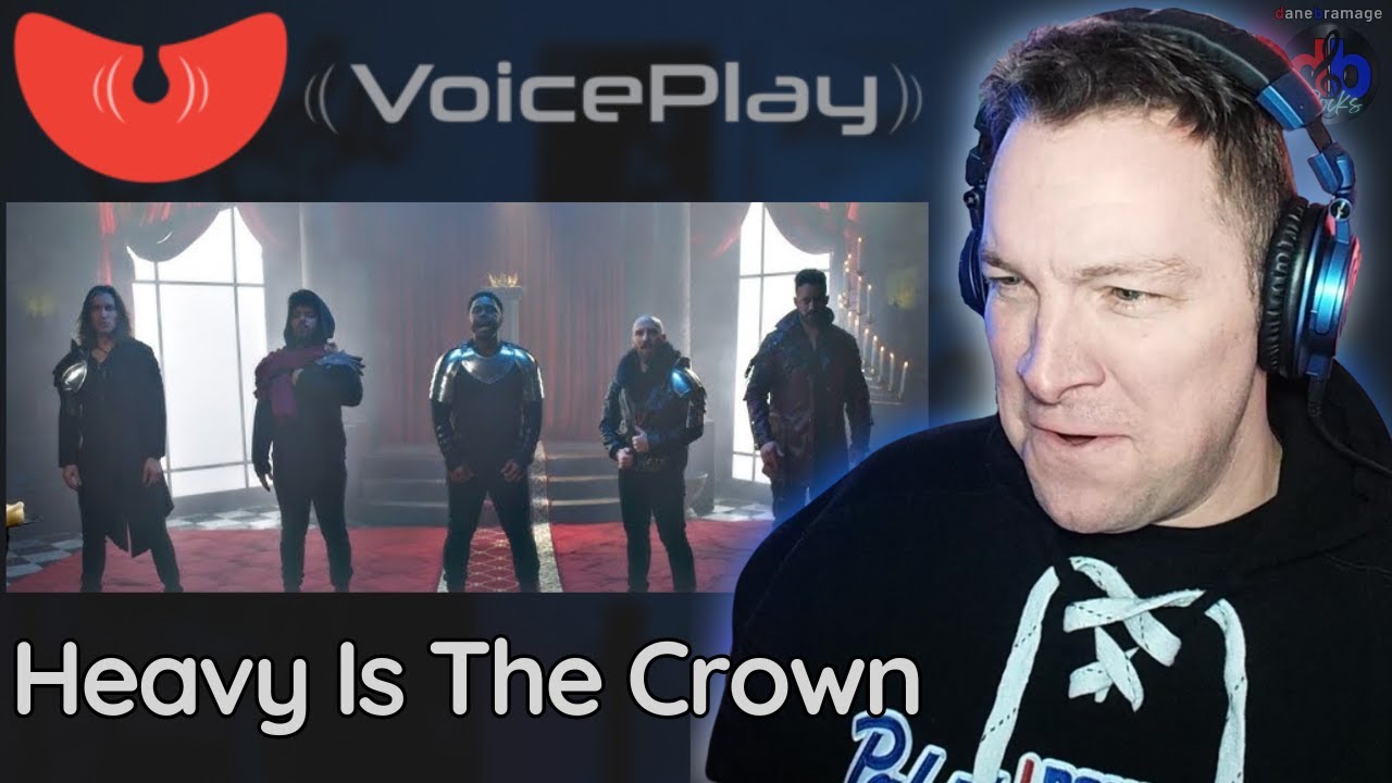 CROWN CRUSHES! VoicePlay - Heavy Is The Crown 🇺🇸 REACTION!