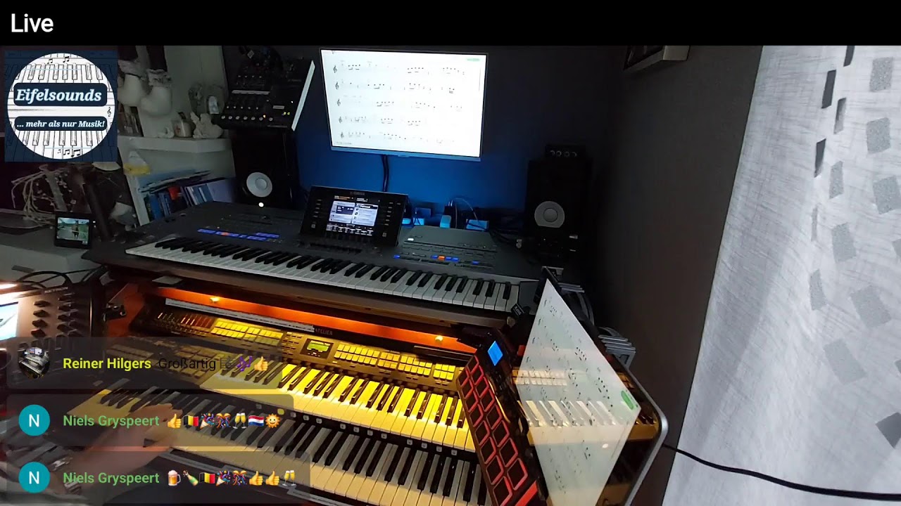 Eifelsounds Michael B. - Livestream - Ketron pur 21.05.2025