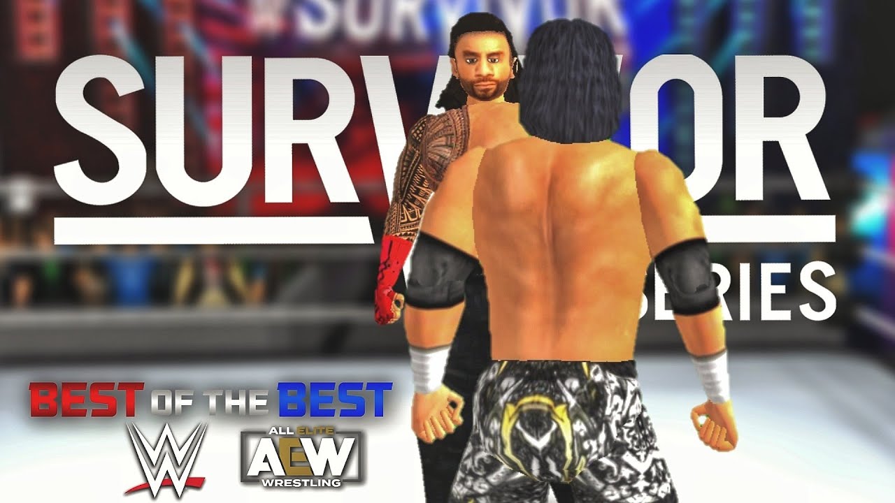 Roman Reigns vs Kenny Omega: Fantasy Warfare! (Part 2) WWE Vs AEW