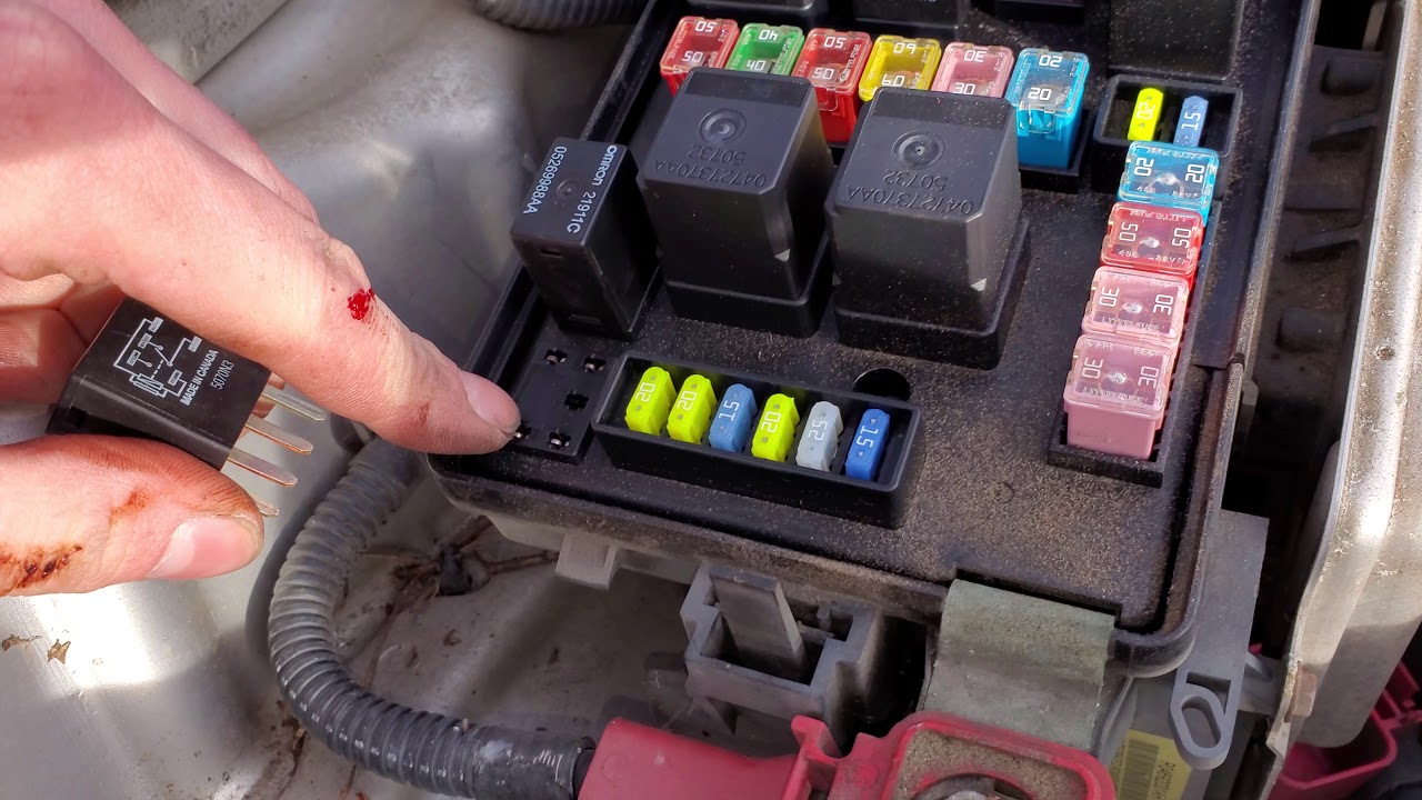 2006 Chrysler 300 Horn Relay, Horn Fuses
