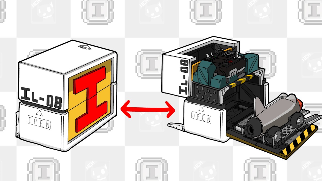 Metal Slug Crate Deployment Animation [ I ] [2H] [Z] [Stone] (ASMR Loop)